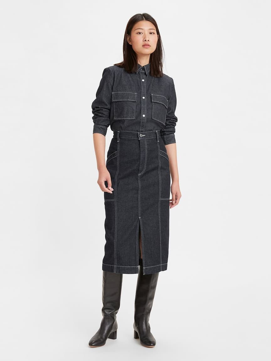 Levi's® Hong Kong Made & Crafted® 女士Safari 牛仔裙 for unisex - A05810000